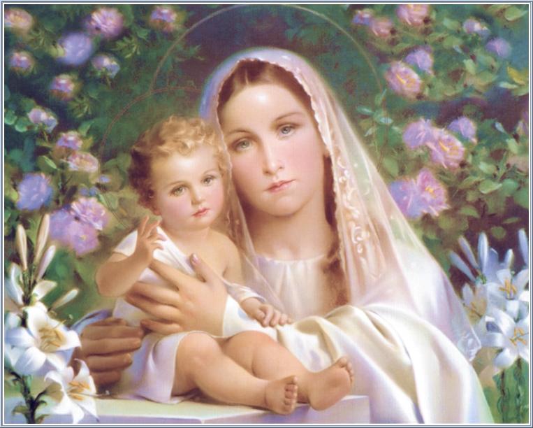 pictures of jesus as a baby. Mary and Little Baby Jesus