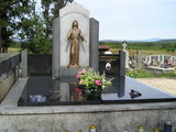Grave of Fr. Slavko Barbaric at Cemetary Kovacica