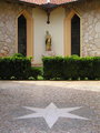 Statue of Madonna with Jesus and a star