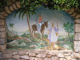 Fresco at Castle House in Medjugorje